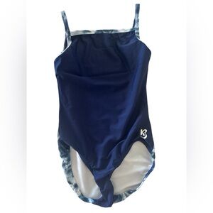 Kids gymnastics Blue One-Piece leotard